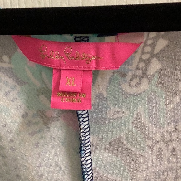 Lilly Pulitzer Wynne Maxi Dress in Lookin Sharp Cactus Cat XL - Picture 11 of 12